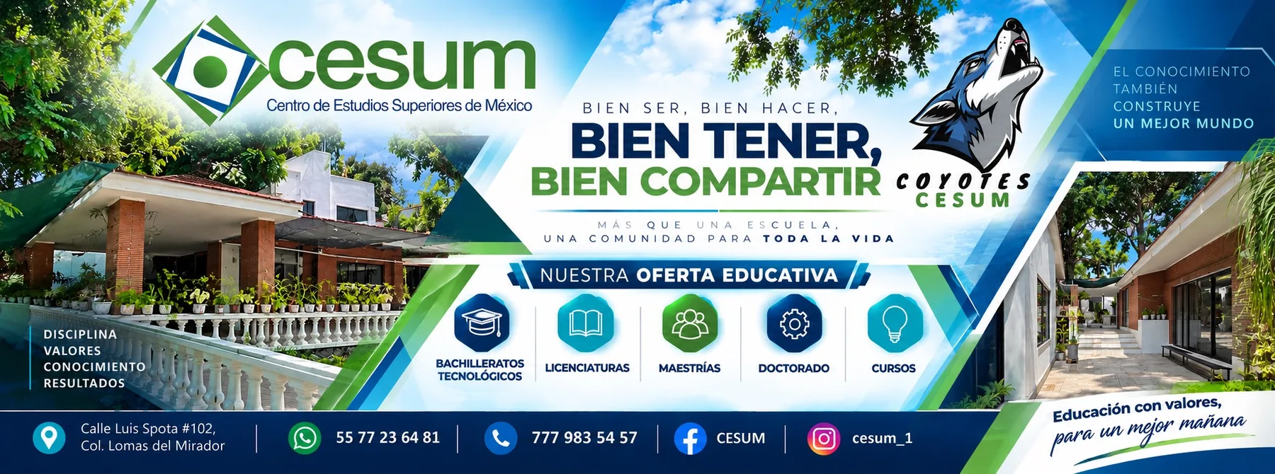 Instalaciones y oferta educativa CESUM