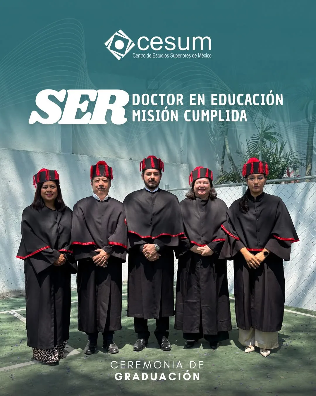 Ceremonia de graduación CESUM