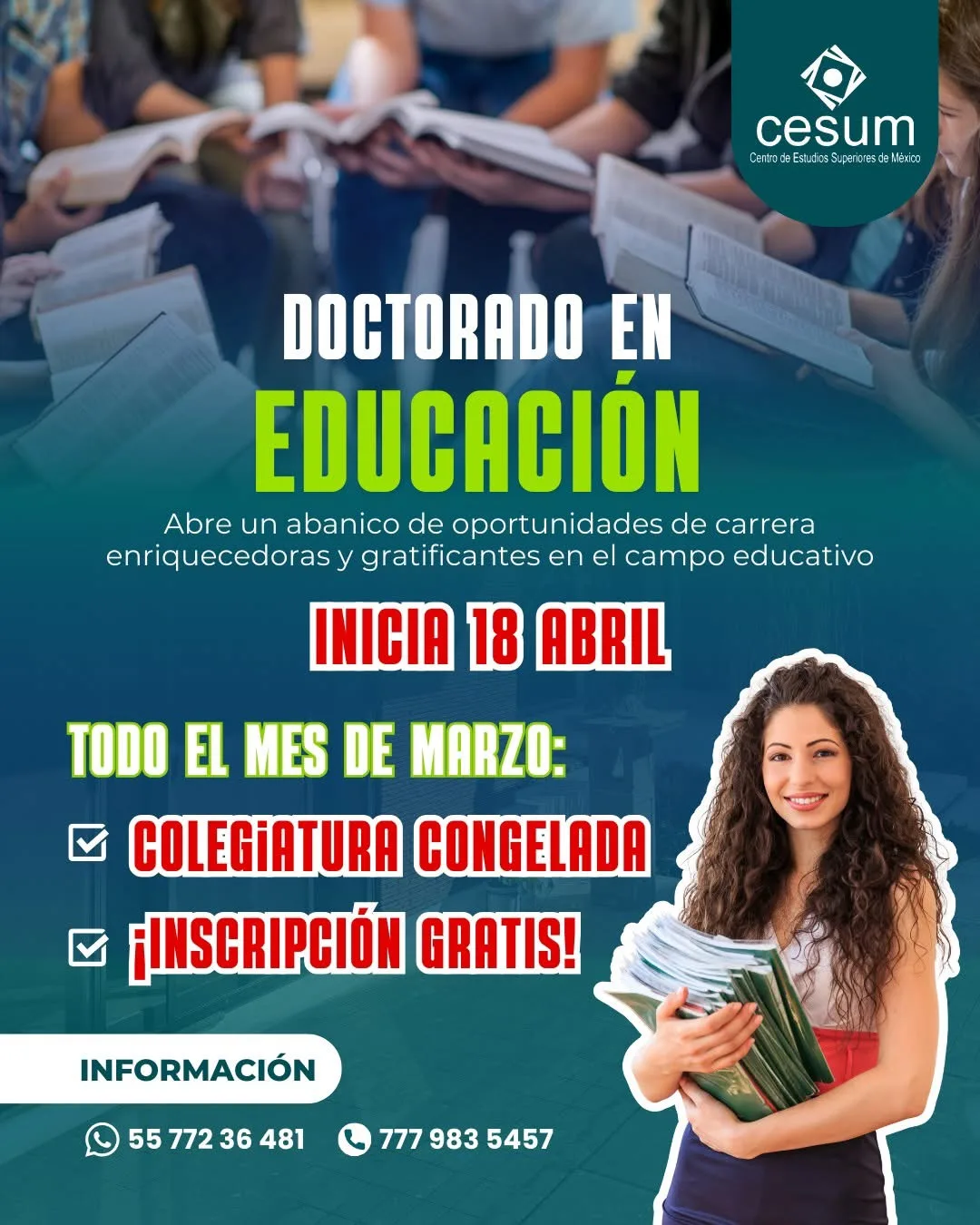 Doctorado en Educación CESUM